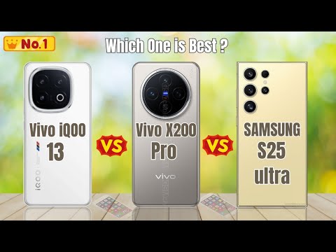 iQOO 13 vs Vivo X200 Pro vs Samsung S25 Ultra ⚡ Watch Before Buy!