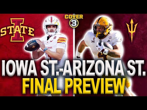 Big 12 Championship Preview & Picks | Iowa State-Arizona State | Cover 3 Podcast