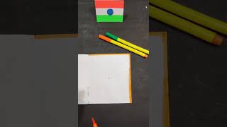 Republic Day Card #shorts #tiktok #easy #republicday #republicdaycard #republicdaycraft