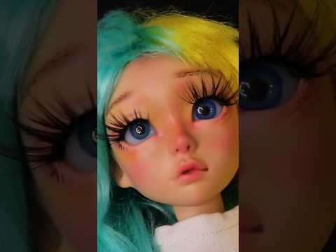 Faceup on harucasting kkul #faceup #repaint #dollrepaint