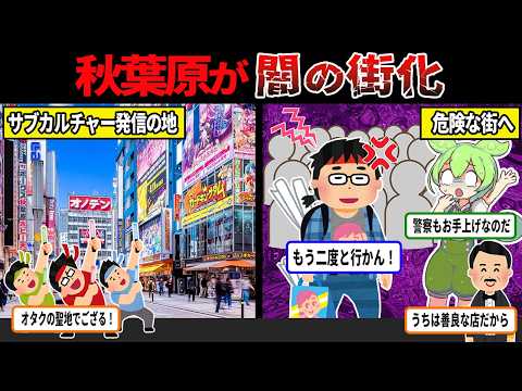 秋葉原が今ヤバい事に・・・オワコン化した理由がヤバすぎた【ずんだもん＆ゆっくり解説】