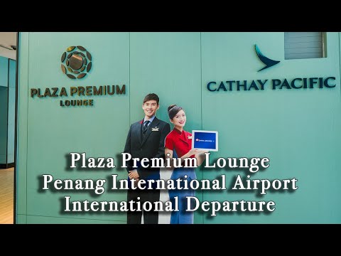 Plaza Premium Lounge at Penang Airport International departure【Full Tour in 4k】