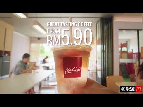 Get McCafé from only RM5.90. Believe it.