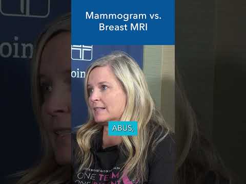 Mammogram vs Breast MRI #shorts