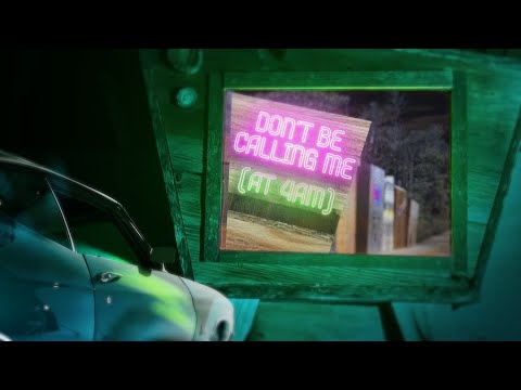 Billy Strings - Don't Be Calling Me (at 4AM) (Official Lyric Video)