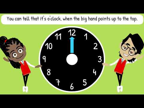 "O'Clock Song for Kids: Learn to Tell the Time on a clock with this fun song!"