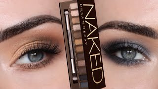 2 Looks 1 Palette | Urban Decay Naked Palette Eyeshadow Tutorials