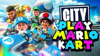 Man City Play Mario Kart! 🏎️ 🏁 | Foden, Gvardiol, Lewis, McAtee vs Oldham College Esports