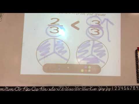 Comparing Fractions with the Same Denominator