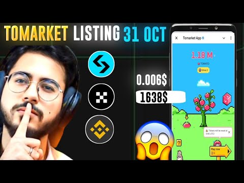 TO MARKET AIRDROP 31 OCTOBER LISTING 🍅 | TOMARKET AIRDROP UPDATE | TO MARKET PRICE