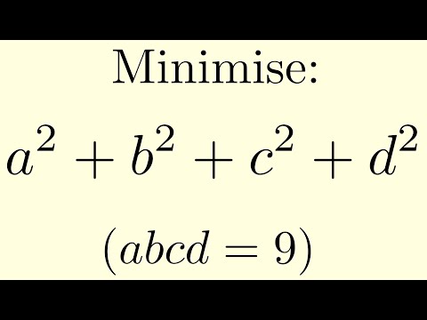 More Minimising Without Calculus