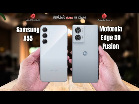 Samsung A55 vs Motorola Edge 50 Fusion  Full comparison ⚡Which one is Best