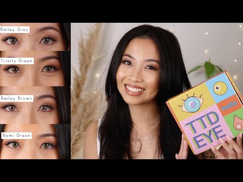 TTD EYE Colored Contact Review | 15% Discount Code: Tina123