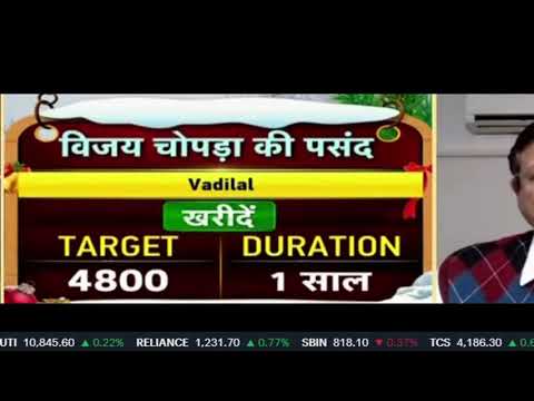 Vadilal Industries Share Latest News Today, BUY or Not, share price target