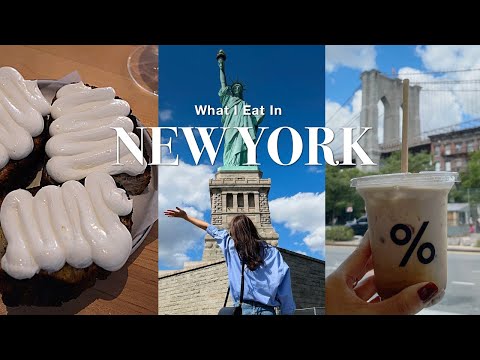 Eng) The Current Hottest Restaurants In NYC! What To Eat In New York City. A Week Food Tour!