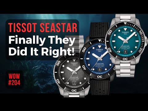 Tissot Seastar 1000 Powermatic 80 in 40 mm // Watch of the Week. Review 204