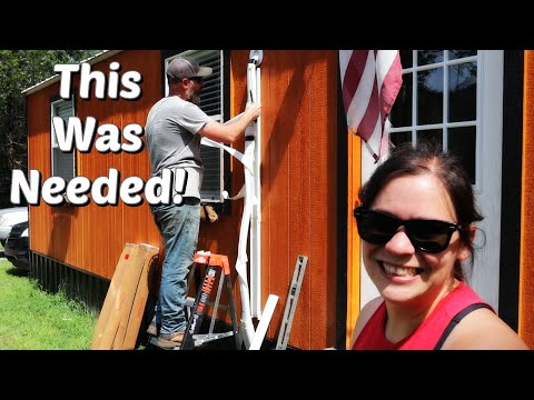 It was SO UGLY! Now it's NOT! | DIY Mr. Cool | Shed To House