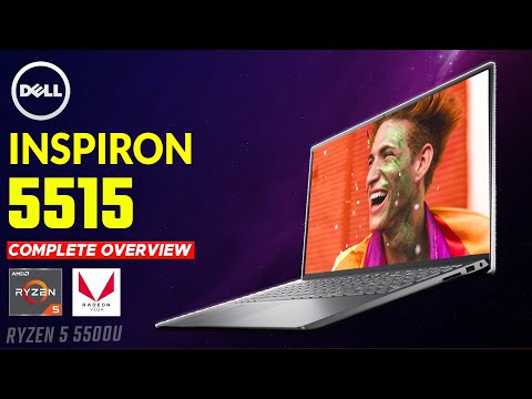 DELL INSPIRON 5515 | AMD RYZEN 5 5500U | COMPLETE OVERVIEW