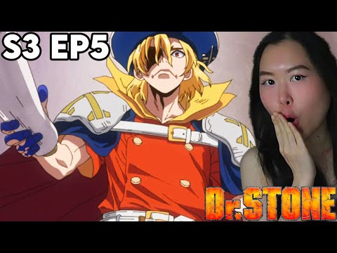 Science Ship..PERSEUS!!!🔥 Dr. STONE Season 3 Episode 5 REACTION