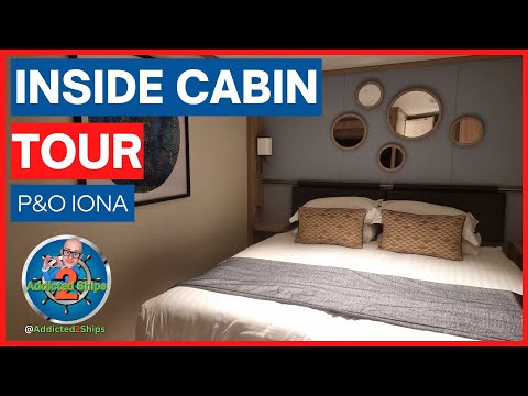 P&O Iona: Inside Cabin Tour 2023 #pandocruises #iona #roomtour