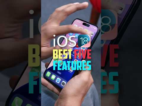 Apple iOS 18: My favourite features! #apple #ios18 #top5 #mobile #smartphone #tech #shorts