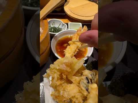 【食べログ3.49】値段リーズナブルで美味い天ぷら！3種類楽しめる天まぶし！「天吉屋」