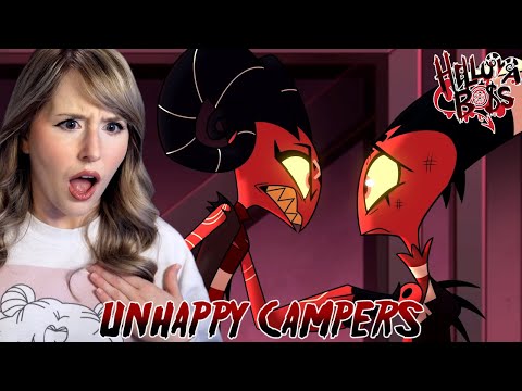 THEATRE NERD REACTS TO HELLUVA BOSS - UNHAPPY CAMPERS - S2: EPISODE 5