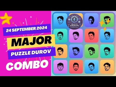 Major Coin Combo 24 SEP 2024 | $Major Airdrop Crypto Airdrops