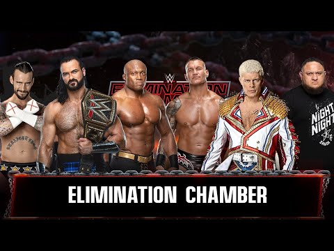 6-Men Battle | Elimination Chamber Match | WWE 2024