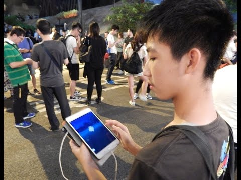 Мы ловим покемонов. Pokemon-Go in HK.