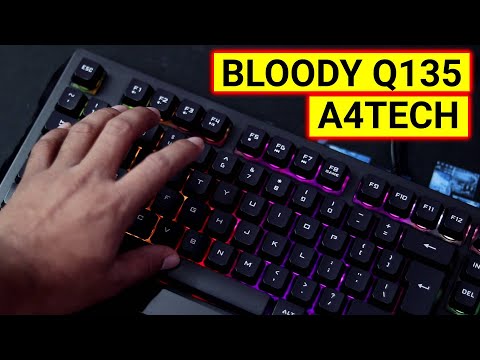 Bloody Illuminate Q135 Gaming Keyboard | Best Budget GAMING Keyboard in 2021 ( UNBOXING )