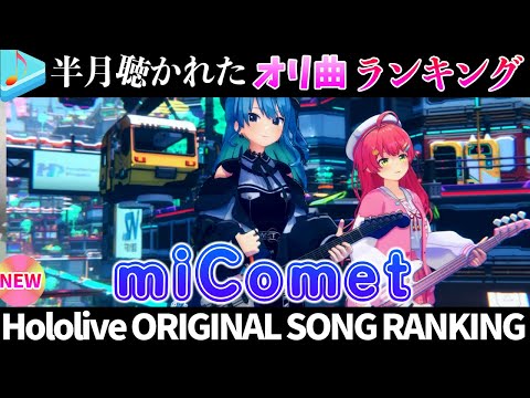 【miComet】半月で一番聴かれたオリ曲は？オリ曲ランキング 30 most viewed song in this month 2024/4/2～2024/4/16【ホロライブ】