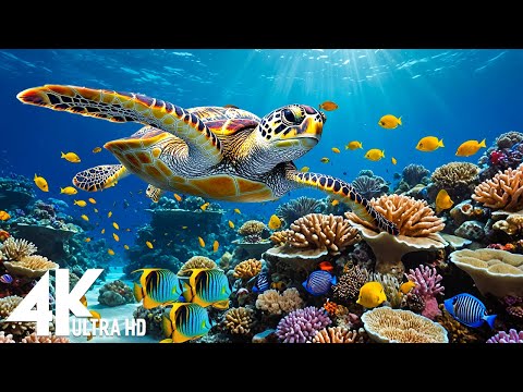 [NEW] 11HR Stunning 4K Underwater Footage, Beautiful Coral Reef Fish in Aquarium - 4K Video #4