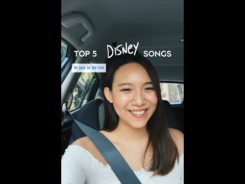 Top 5 Disney Songs to Sing in the Car