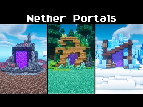 How to build a Nether Portal in Minecraft