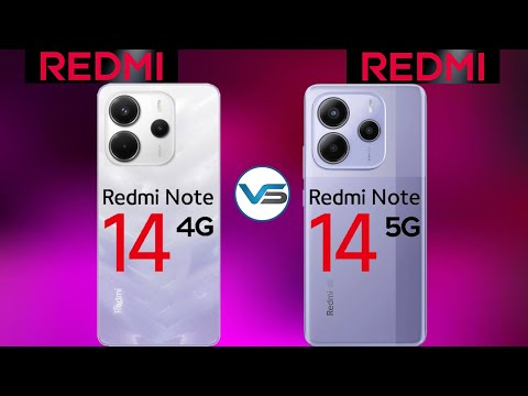 Redmi Note 14 4G VS Redmi Note 14 5G | Redmi Note 14 5G VS Redmi Note 14 4G