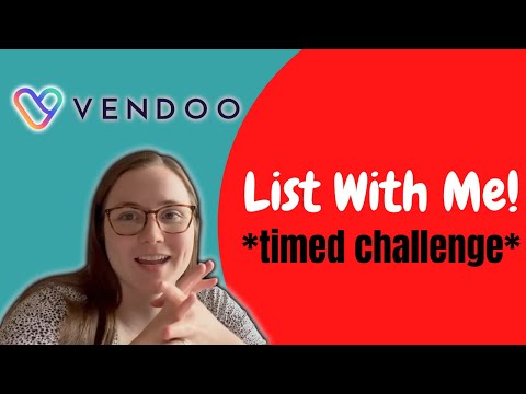 LIST FAST With Vendoo! Timed Listing Challenge: List and Crosslisting 5 Items