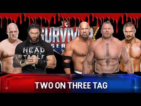 "Extreme Rules" Handicap Match | Two vs. Three Tag | WWE Survivor Series 2024