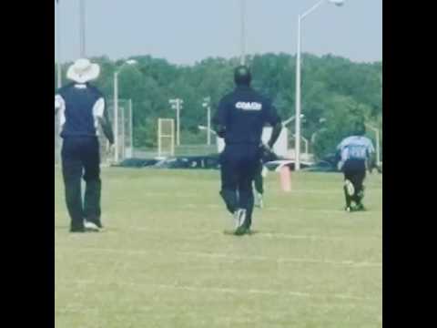 6 year old JT Loper Touchdown vs Panthers