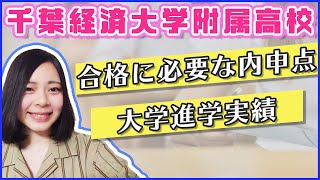 千葉経済大学附属高校の入試・内申点・大学進学実績・進路指導を卒業生にインタビュー！