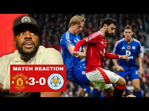 Ruud’s Final game | Man United 3-0 Leicester city |  BRUNO & UGARTE SUPERB!