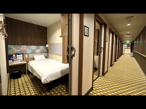 【Japan Newest Ferry】Beppu→Osaka $98 Semi-Private Capsule Room 12-hour