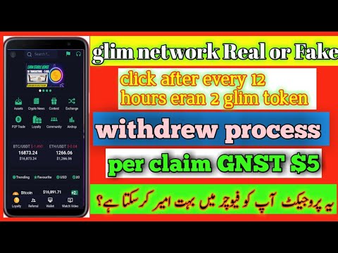 Glim network New mining platform Most Viral Project GNST $5