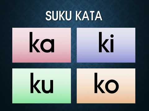 学前教育班 Prasekolah | Bahasa Melayu | Suku Kata K