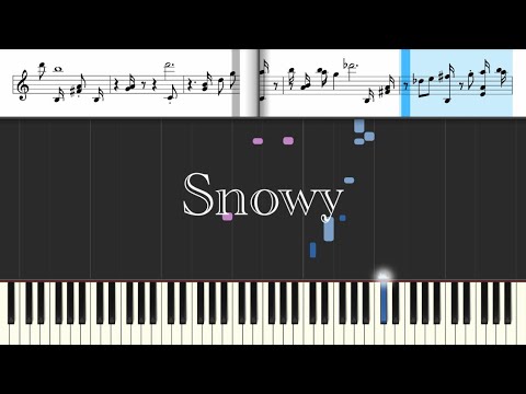 【UNDERTALE】雪景色(Snowy)を採譜してみた