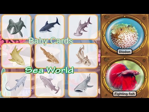 Sea Animals Worlds - Learn Sea Animal Names and Sounds for Children