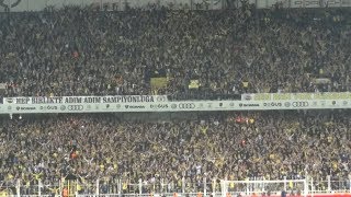 Klasik 'HU' tezahüratı [Fenerbahçe - Beşiktaş 19.04.2018]