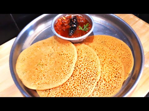 ఒక్క కప్పు గోధుమ పిండితో 5 ని"ల్లో టిఫిన్ రెడీ | Wheat flour appam recipe in telugu | appam