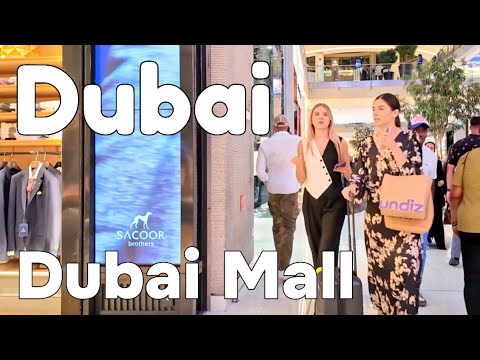 Dubai Mall 🇦🇪 City Center, Downtown Dubai [4K] Walking Tour