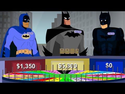 Wheel of Fortune Re-enacted by Batman